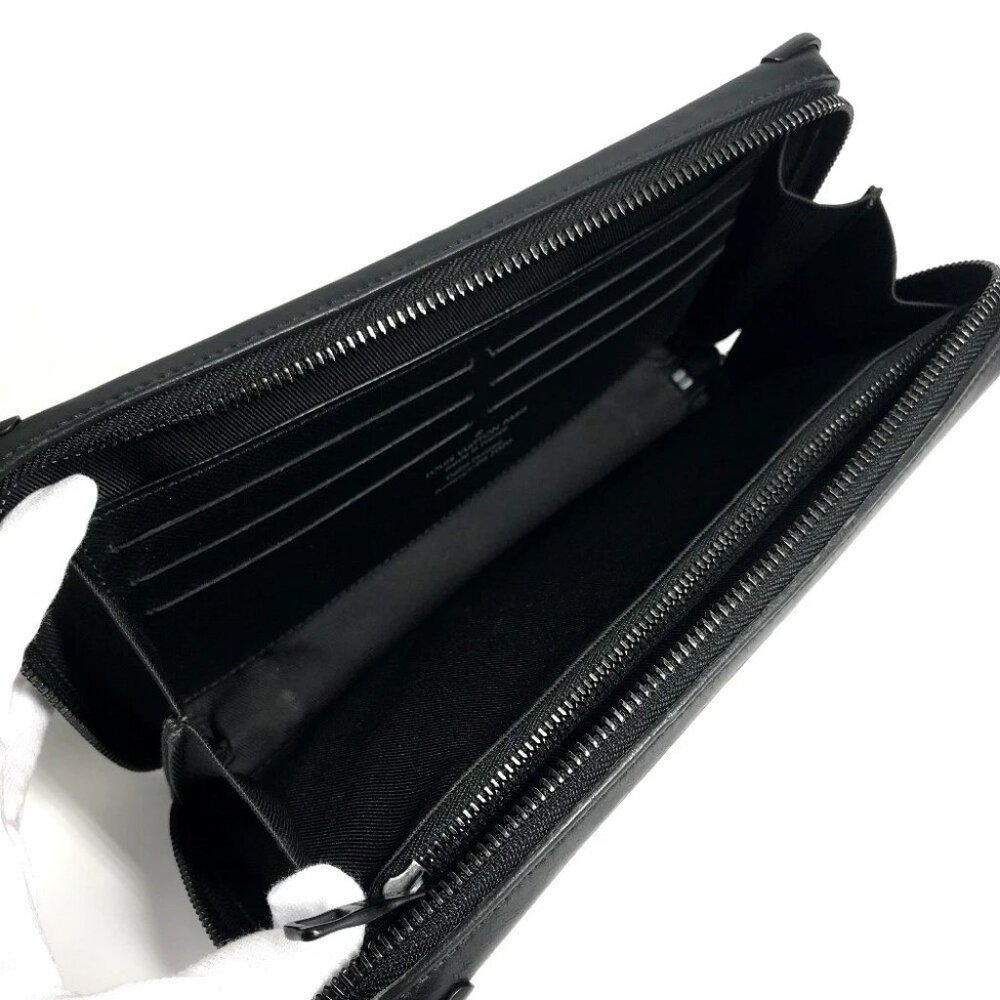 LOUIS VUITTON M45061 Monogram-Tuftage Soft Trunk-Clutch Bag Pouch with Strap - Picture 12 of 16